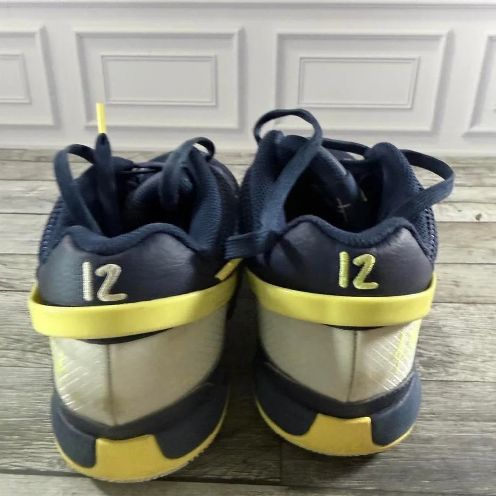 Nike JA 1 Navy Blue Orange Yellow Shoes